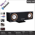 BBQ KBQ-169 25W Bass speaker 4inch * 2 promotional retro radio bluetooth lautsprecher